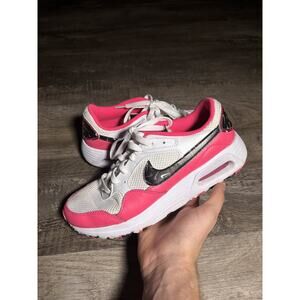 Nike Air Max SC Running Shoes Sneaker Womens 8.5 White Hyper Pink DM8078 100